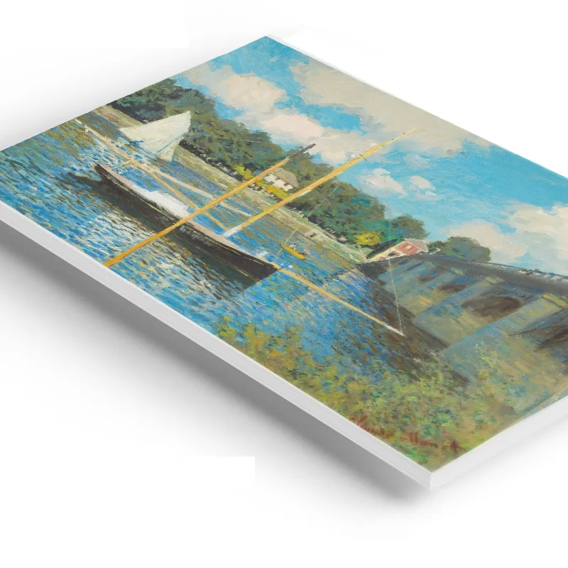 30 Sheets Claude Monet Oil Painting Postcard Vintage Claude Monet Paintings Postcards Greeting Card Wish Card