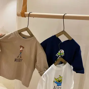 

2020 New Stytle Girls Boys T-Shirt Short Sleeve Spring Summer Fashion Cotton Kids Top Tees 2-7 Years