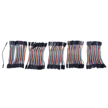 Top-5X 40 шт 10 см Женский Dupont провод Соединительный кабель для Arduino Макет