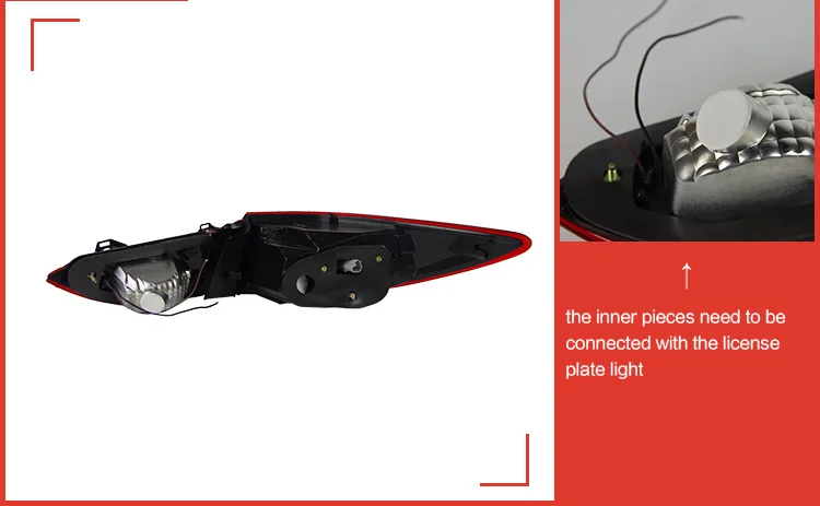 MAZDA6 アテンザランニングディライト 2013-2016 Mazda 6 Atenza LED Daytime Running Light DRL Fog