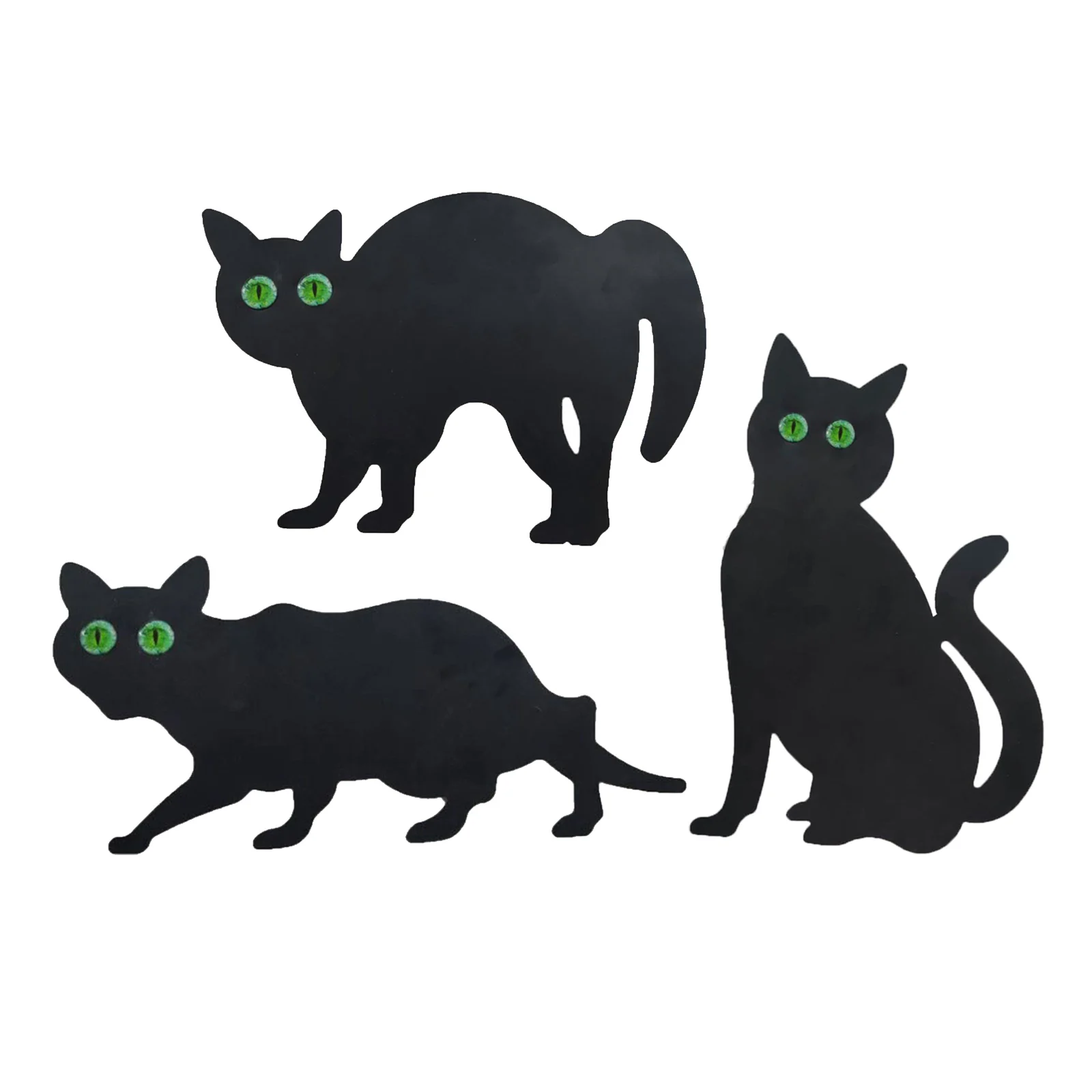 3pcs Lot Outdoor Garden Cat Pest Deterrent Repellent Statue Animal Spike Dog Stake Deterrents Outside Bird Decoy Outdoor Decor Repellents Aliexpress