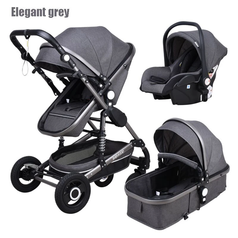 Babyfond High Landscape Baby Stroller 3 