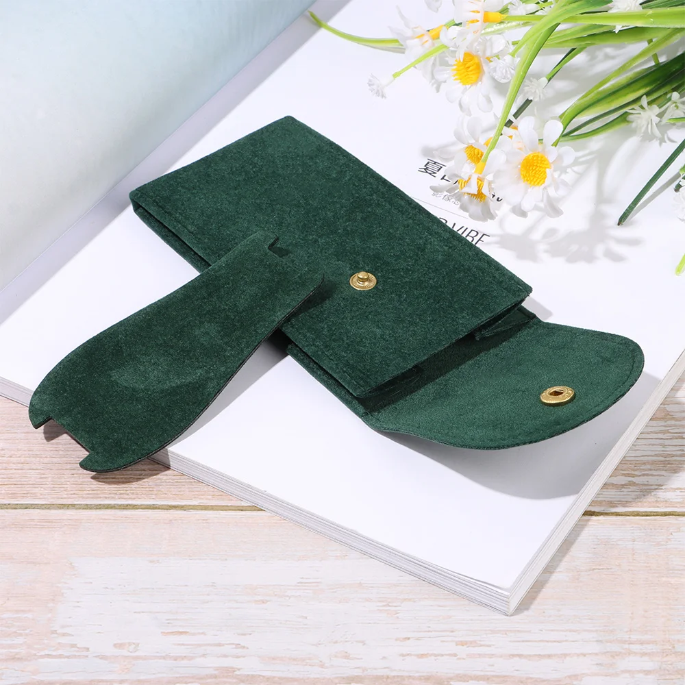 Flannelette Watch Storage Bag watch storage box watch storage bag watch storage pouch watch protector 1 Pcs 13*7cm Portable Watch Pockets Protection Boxes Case Collection Dust Protect
