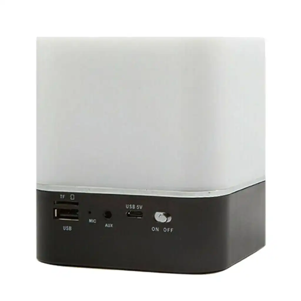 smart alarm lamp with speaker