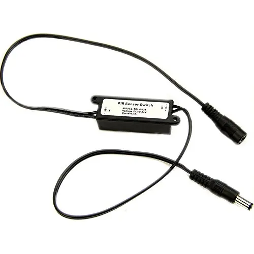 RGBZONE DC 5 V-24 V Мини 4A PIR инфракрасный датчик движения переключатель датчиков детектора для Светодиодные ленты+ Женский Мужской DC Мощность разъем JK313