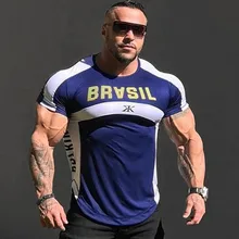 Fashion New Fitness Mens t-shirt Bodybuilding Workout Gyms joggers Quick-Drying Casual Stitching Tees Tops Summer clothing Fashion New Fitness Mens t-shirt Bodybuilding Workout Gyms joggers Quick-Drying Casual Stitching Tees Tops Summer clothing