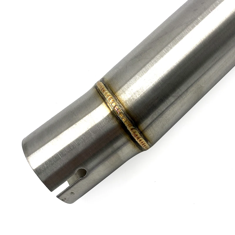 Exhaust System Middle Pipe Link Connect Motorcycle Accessories (7)