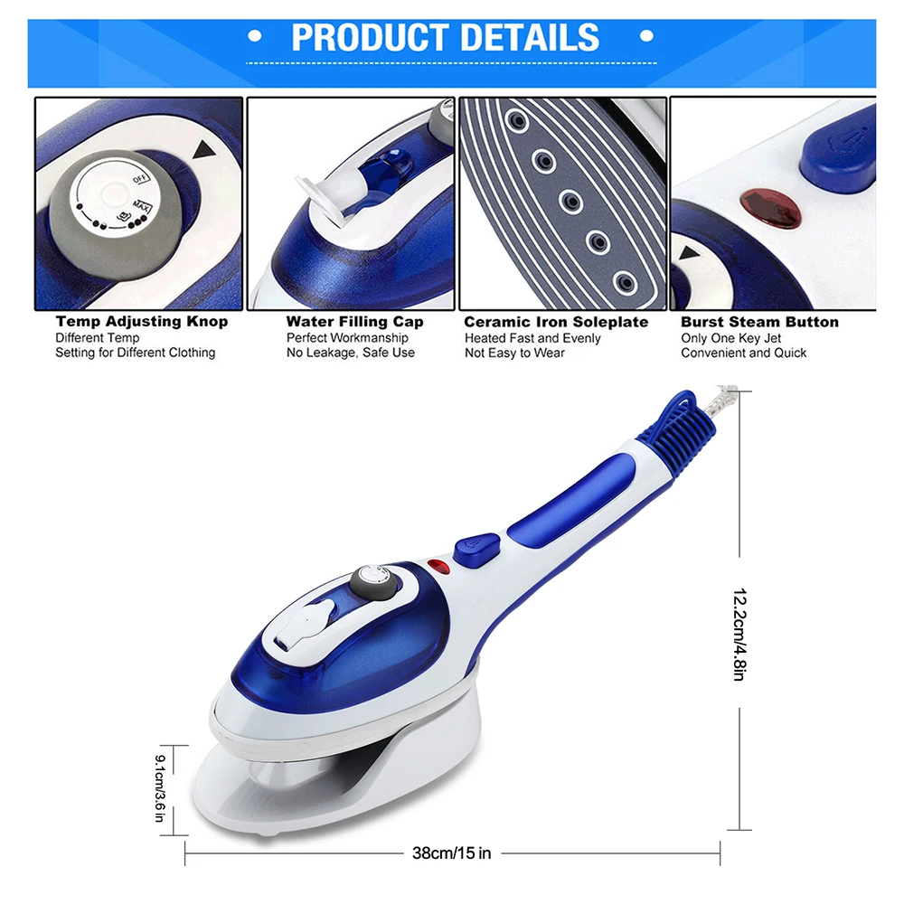 roupas casa e viagem tecido vapor máquina engomar