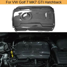 Cofano coperchio motore in fibra di carbonio per Volkswagen VW Golf 7 MK7 GTI Hatchback 14-17 cofano motore Non Standard coperchio cofano