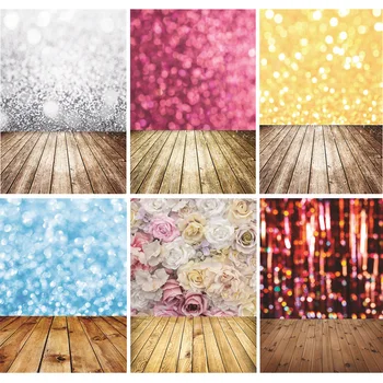 

SHENGYONGBAO Art Fabric Photography Backdrops Prop Glitter Facula Light Spot Theme Photography Background HM20209-67