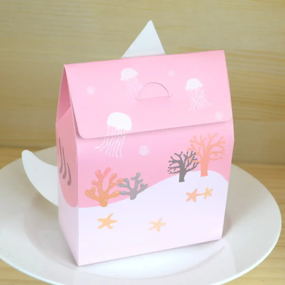 50pcs Shark Party Candy Box Paper Gift Boxes Under The Sea Shark Theme Baby Shower Favor Kids Birthday Party Decor 10x5x13cm Aliexpress