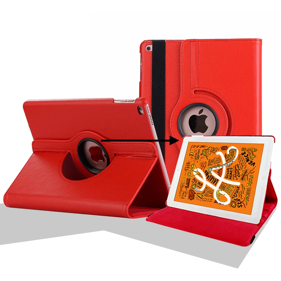 360 Degree Rotating Pu Case for Ipad Mini 5 4 Case Smart Cover Auto Sleep Flip Stand For Ipad Mini 4 5 Case Leather (2)