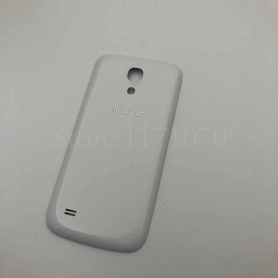 white Задняя крышка батарейного отсека для телефона samsung Galaxy S4 Mini i9190 i9195 i9192 задняя крышка батарейного отсека Замена корпуса - Цвет: white