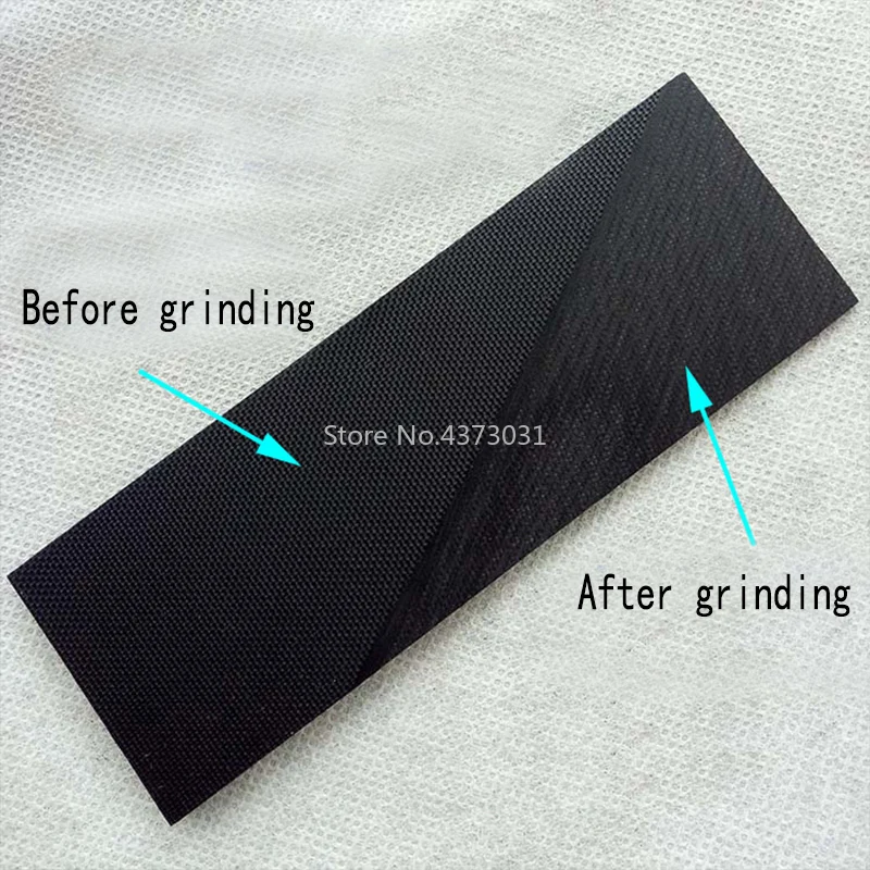 2Pieces-Fine-lines-Black-color-Diy-Knife-handle-material-Glass-fibre-G10-Handmade-material-Patch-material