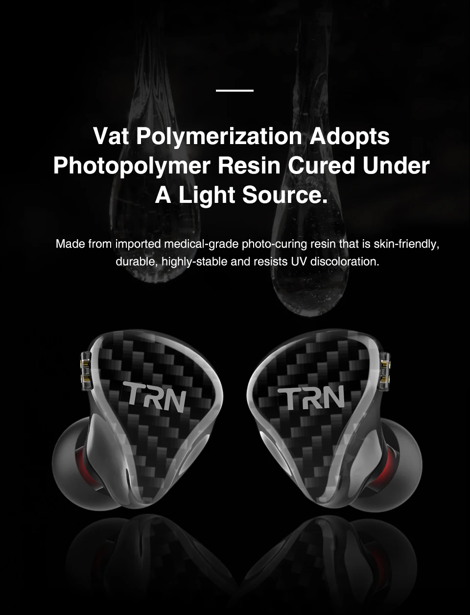 Для TRN H2 в ухо монитор наушники 3D HIFI гарнитура IEM съемный отсоединяет 2Pin бег спортивные наушники бас наушники контролировать