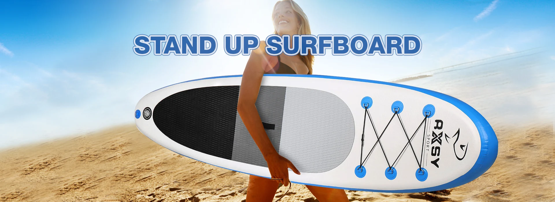 Stand Up Paddle SUP Board Paddling Surfboard aufblasbar mit Paddel 320cm DHL Neu 