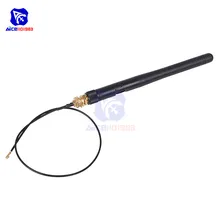 Diymore 2.4g sem fio antena sma cabo de extensão ipex 3dbi ganho antena para esp8266 ESP-02/ESP-05/ESP-07 nrf24l01 + pa cc2500