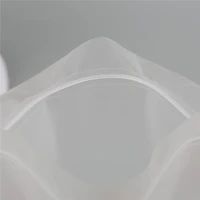 StoBag 50pcs PE Matte Transparent Self-supporting Ziplock Food Packaging Bag Tea Dried Fruit Plastic Self-supporting Zipper Bag 2