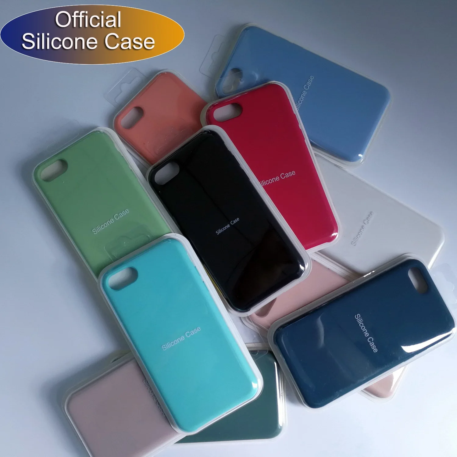 Official original case for apple iPhone 11 Pro Max X Xs XR cover iphone 6 7 8 Plus 6s Liquid silicone retail box | Мобильные