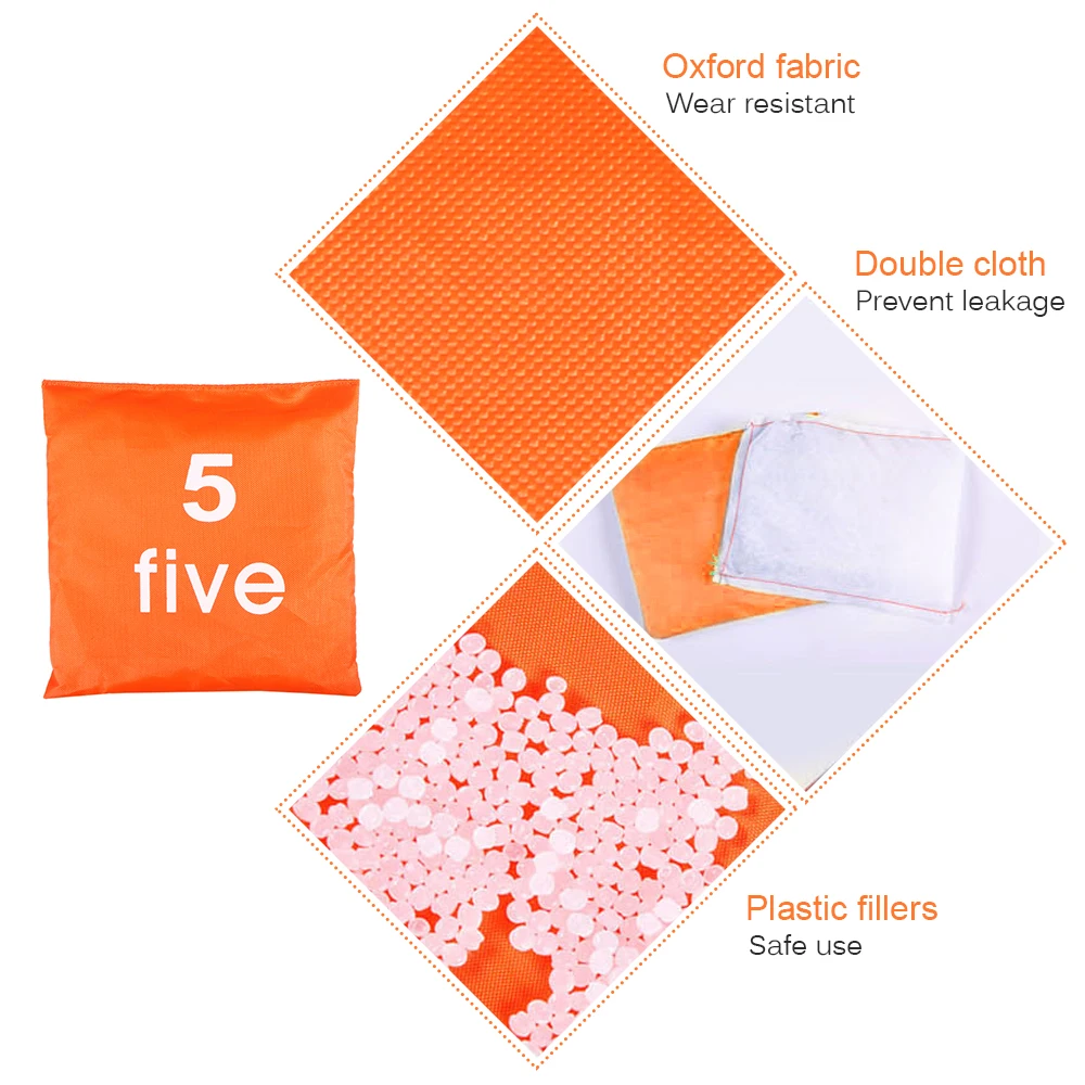 10PCS Primary Educational Bean Bags Kids Game Playing Corn Bag Cornhole Gym Class Playing Toy Sandbag