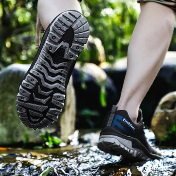 

Summer Hiking Shoes Men Women Trekking Shoes Air Mesh Quick-dry Water Sneakers Man Walking Upstream Sport Shoes Outdoor 2020