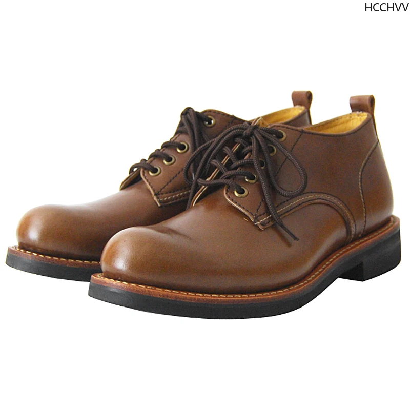 

Vintage men's leather suede leather shoes sewing straps work shoes casual shoes men's shoes oxford shoes for men Wedding 8116