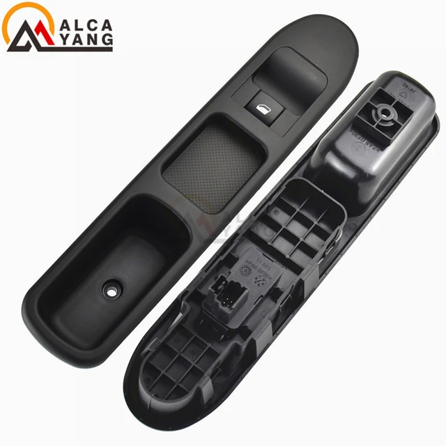 Car Glass Lifter Switch Power Window Switch Assembly Fit for Peugeot 207  6554.QK 6554QK (Color : Black)