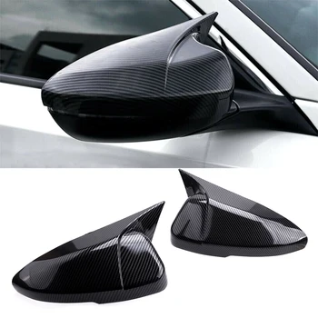 

1 Pair Carbon Fiber Look Side Rear View Door Wing Mirror Shell Cup Cover Trim Housing Fit for Honda Accord 2018 2019 2020