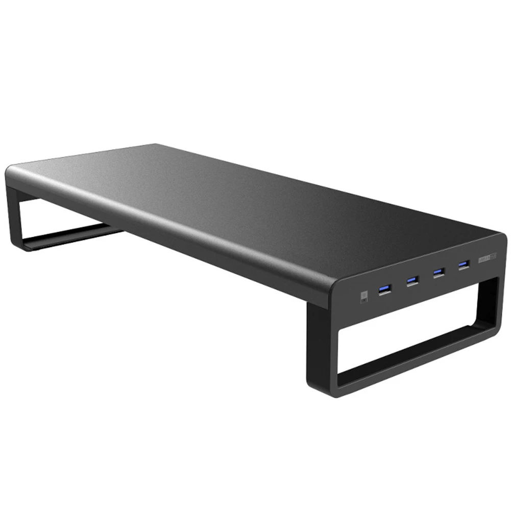 Умная подставка из алюминиевого сплава для ноутбука с портом USB 3,0 GT66 - Цвет: with 2 of USB3.0 dec