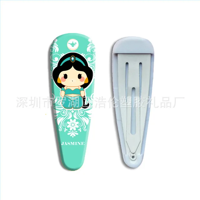 Disney Mickey Minnie Frozen Hairpin Cute Girls Headdress Children Hairpin Cartoon Girl Side Clip Hair Accessories Birthday Gifts 13