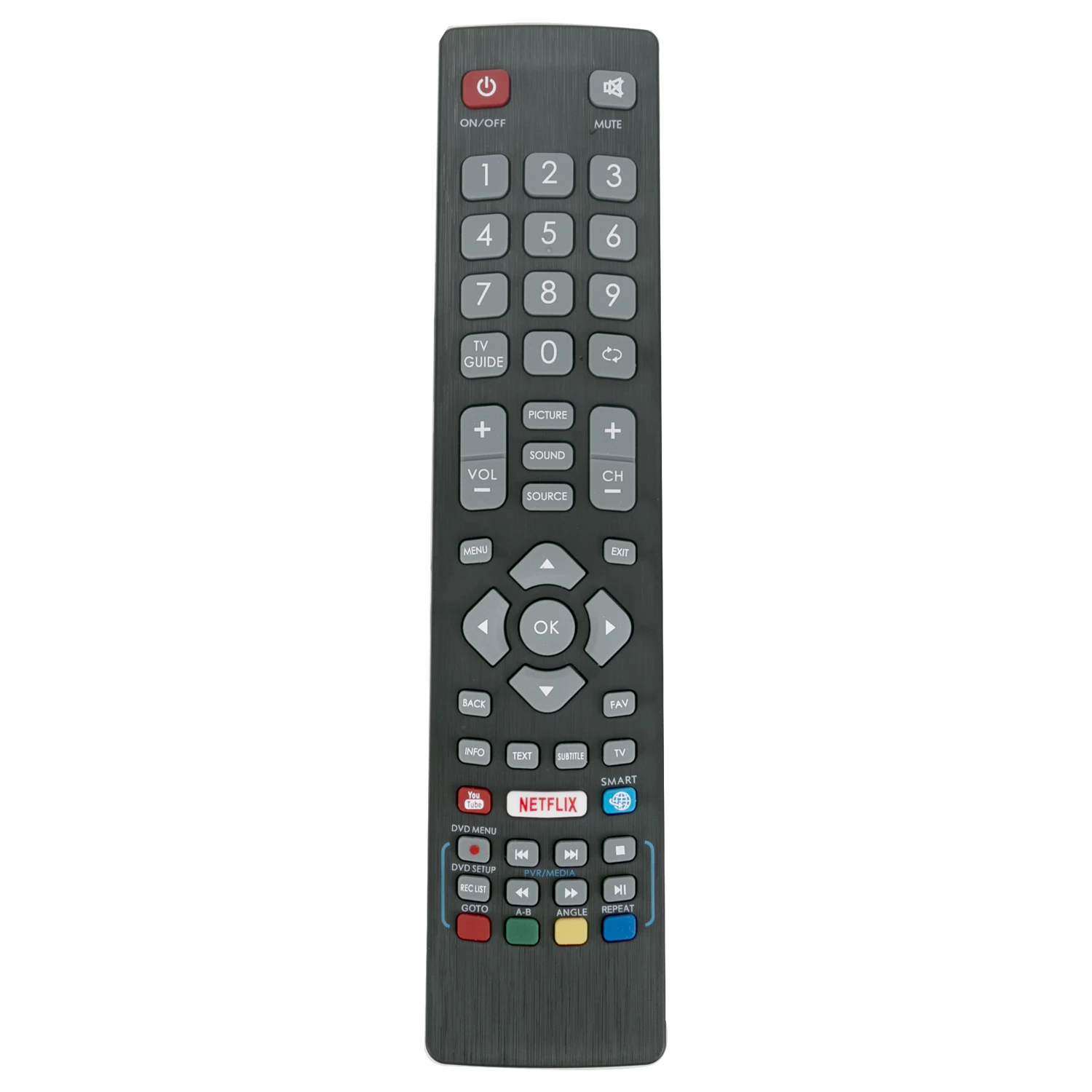 Nuovo Telecomando Blf/Rmc/0008 Per Blaupunkt Smart Tv'S 32/138M 32/Muslim32/138M-Gb-11B4-Fegbqpx-Eu