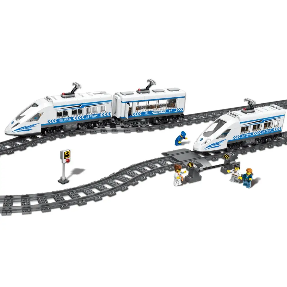 Конструктор Technic City RC с дистанционным управлением Железнодорожный строительные