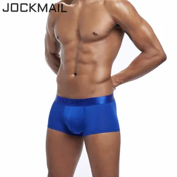 

JOCKMAIL Boxer Men Underwear Men's Sexy Breathable Underpants Modal Comfortable Mens Underwear Shorts Cueca Gay Male Panties