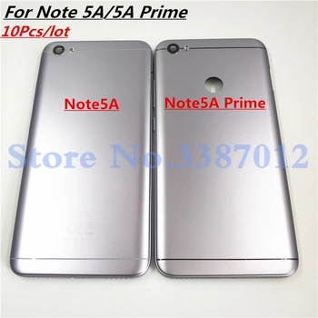 

10Pcs New Battery Door For Xiaomi Redmi Note 5A / Note 5A Prime Back Cover Housing Case With Power Volume Buttons+Camera lenses