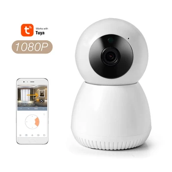

1080P WIFI Camera Wireless IP Camera Security Baby Monitor Motion Detection Auto Tracking Security CameraTuya Remote Control