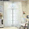 White Tulle Curtains for Living Room European-Style Window Mesh Yarn Sheer Window Curtains for Bedroom Girl Lace Princess Drapes ► Photo 3/4