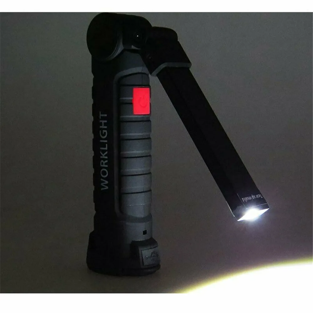 ZANCAKA COB Handheld Movable Work Lights USB Charging Multi-functional and Folding Emergency Lights Portable LED Work Lights