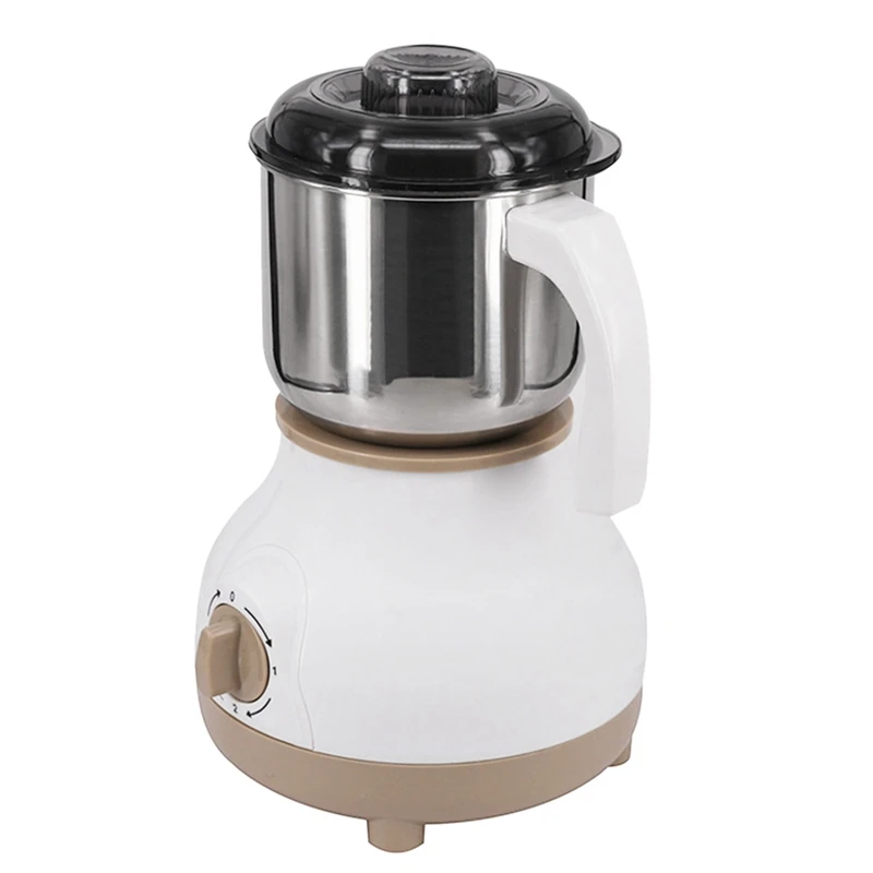 Электрический кофемолка из нержавеющей стали домашний шлифовальный фрезерный станок аксессуары для кофе (Eu Plug)