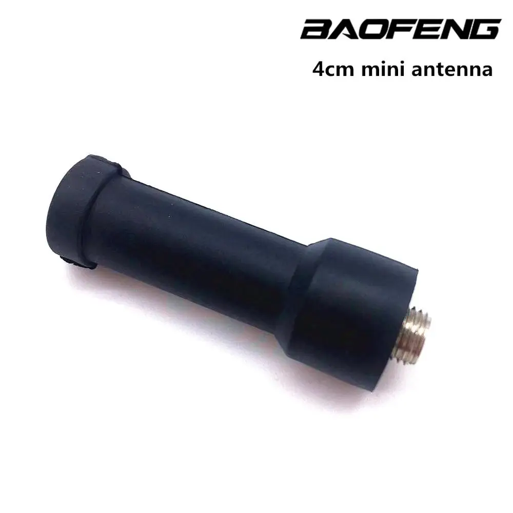 Мини короткая антенна SMA-F UHF 400-480 МГц для портативной рации Kenwood Baofeng UV5R 888S |