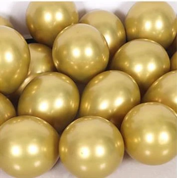 10Pcs metal gold Звездные войны воздушный шар 10th День Рождения украшения дети мальчик милость инопланетянин BB8 4D мяч робот игрушки шарики школьные вечерние фон DIY - Цвет: 10Pcs metal gold