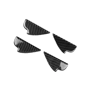 

For Mazda 3 Mazda 6 CX-3 CX-5 CX-9 Handle bowl lid Carbon fiber 4pcs set