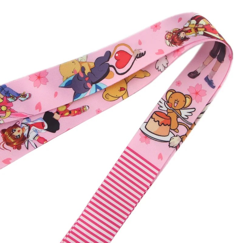 PC273 Cardcaptor Sakura бейдж со шнурком ID Lanyards нашейные ремешки цепь ремней ожерелье аксессуары