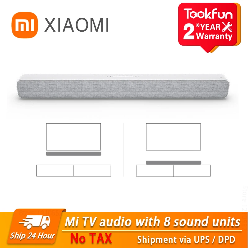 2020 New Xiaomi Bluetooth TV Sound Bar Portable Wireless Speaker Support Optical SPDIF AUX IN For Home Theatre Music Speakers |