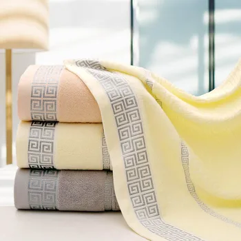 

Cotton Large Thick Solid Color Bath Towel For Adults Soft Super Absorbent Fast Drying Sports Beach Towels For Home Hotel Beauty