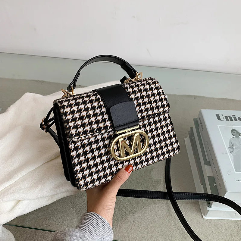 

Autumn Winter On The New Small Square Bag 2020 New Women Bag Tide All-Match Crossbody Bag Fashion Retro Shoulder Phone Bag