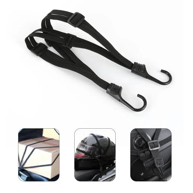 2 крючка для мотоциклистов, Прочный Раздвижной шлем для багажа, эластичный веревочный ремень, фиксированный ремень для шлема, багажная сетка, эластичная веревка