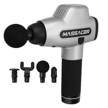 

20 Level Tounch Screen Muscle Massage Gun Tissue Massager Pain Management Exercising Body Relax Slimming Health Care Tool