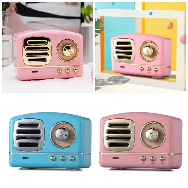 Portable Retro Bluetooth-compatible 