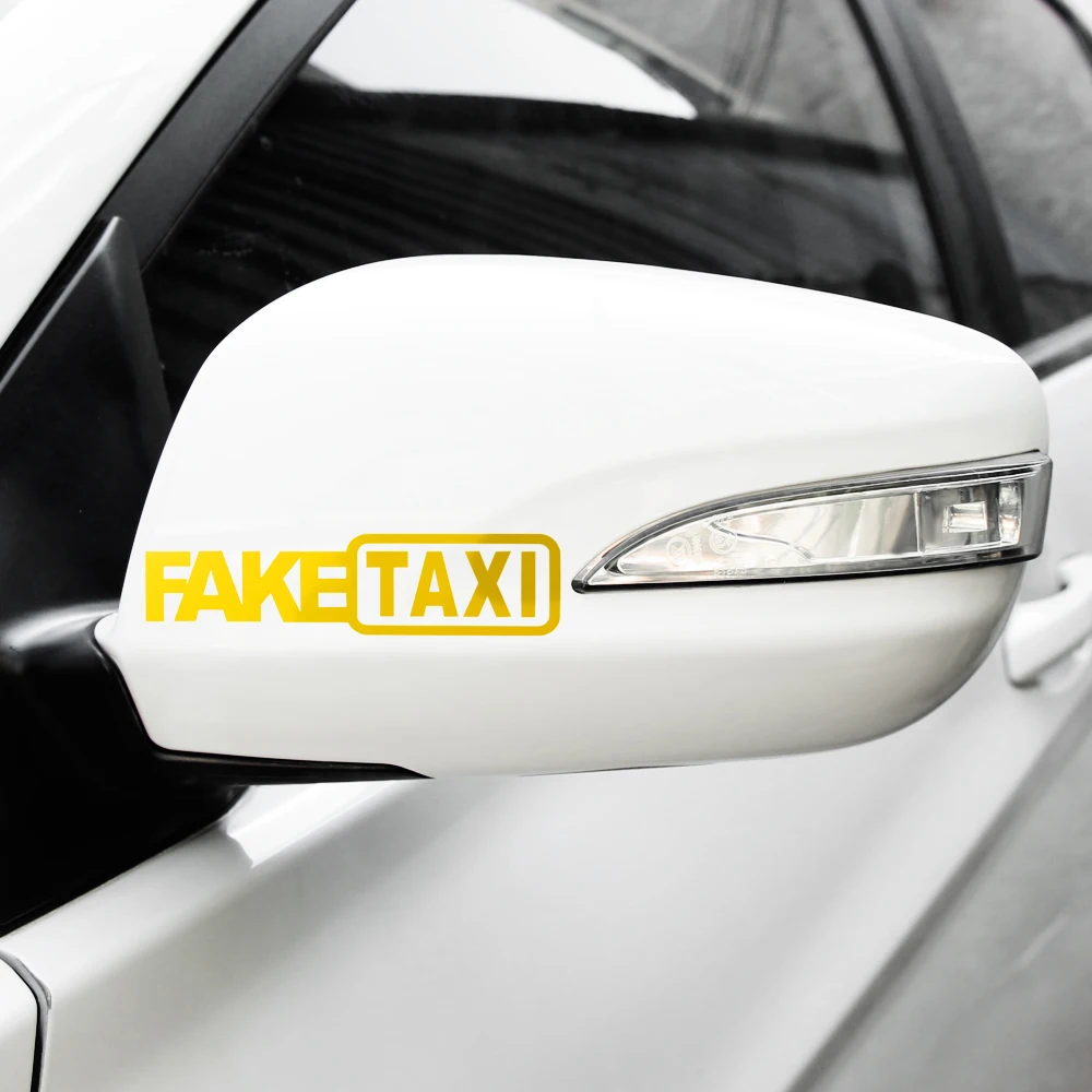Поддельные такси светоотражающие наклейки смешные наклейки для LADA Granta Vesta Priora Niva Samara Signet Kalina X-Ray Safarl largus