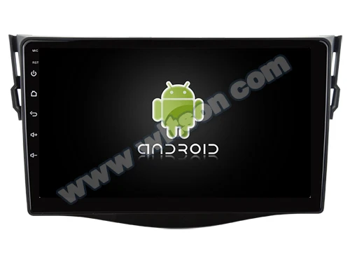 " Android 9,0 Pie OS автомобильный мультимедийный навигатор gps радио для Toyota RAV4 2006-2012 со встроенным цифровым сигнальным процессором(DSP